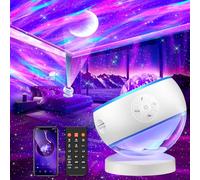 One Fire Projecteur Ciel Etoile,300 Modes Veilleuse Enfant LED Chambre, 15 Bruit Blanc+Bluetooth Lampe Lampe Aurore BoréAle,Sunset Lamp Decoration Chambre,Cadeau Ado Garçon Cadeau Fille 10 Ans-16 Ans