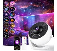 One Fire Projecteur ciel étoilé pour enfants 【Pro Ma】, 13 CDS 15 blancs Krawser et Bluetrooms, télécommande, décoration dans la chambre des adultes et des enfants