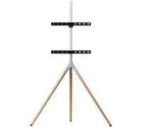 One For All 65 TV Stand Tripod Oak & Silver grey Pied pour TV 81,3 cm (32) -