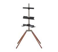 One for All Quadpod TV Stand 70 360 Grad drehbar, dark WM 7475