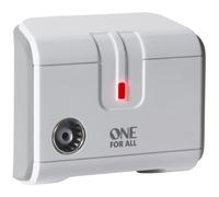 One For All Répartiteur/Amplificateur de Signal pour TV 1 Voie