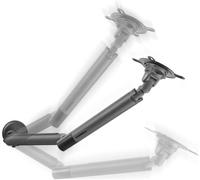 One For All Support de table pour écran Design Single black 1 Écran(s) 33 cm (13) - 88,9 cm (35) noir réglable en hauteur, mobile, inclinable, rotatif