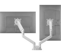 One For All Support de table pour écran Solid Dual white 2 Écran(s) 33 cm (13\ ) - 88,9 cm (35\ ) blanc réglable en hauteur