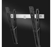 Support plat Ultra Slim de One For All, inclinable à 15° - Fixation murale - Écrans de 32 à 65 pouces - Tous types de téléviseurs - Noir - WM6421