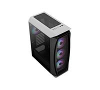 Boitier Moyen Tour ATX AeroCool Aero One Frost RGB avec panneau vitré (Blanc)
