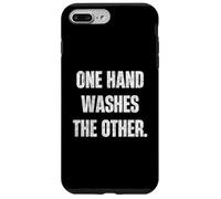 One Hand Washes The Other Teamwork Hustle Citation Coque pour iPhone 7 Plus/8 Plus