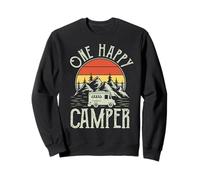 One Happy Camper Petit garçon drôle Vintage Camper Van Sweatshirt