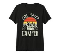 One Happy Camper Petit garçon drôle Vintage Camper Van T-Shirt Haut de Gamme