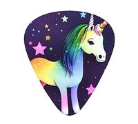 One-Horse Star Lot de 12 médiators pour guitare acoustique, électrique, ukulélé. Taille unique