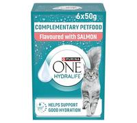One HYDRALIFE Lot de 8 décorations liquides pour Chat Saumon (6 x 50 g)