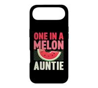 One in A Melon Auntie Jeu de Mots sain à la pastèque Coque pour iPhone Air