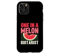 One in A Melon Guitarist Jeu de Mots à la pastèque Coque pour iPhone 11 Pro