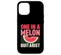 One in A Melon Guitarist Jeu de Mots à la pastèque Coque pour iPhone 12/12 Pro