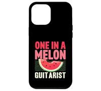 One in A Melon Guitarist Jeu de Mots à la pastèque Coque pour iPhone 12 Pro Max