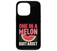 One in A Melon Guitarist Jeu de Mots à la pastèque Coque pour iPhone 13 Pro