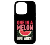 One in A Melon Guitarist Jeu de Mots à la pastèque Coque pour iPhone 14 Pro