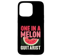 One in A Melon Guitarist Jeu de Mots à la pastèque Coque pour iPhone 15 Pro Max