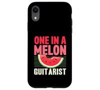 One in A Melon Guitarist Jeu de Mots à la pastèque Coque pour iPhone XR