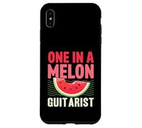 One in A Melon Guitarist Jeu de Mots à la pastèque Coque pour iPhone XS Max