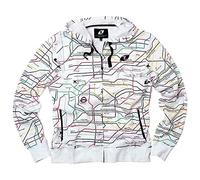 One Industries Metropolis Full Zip Sweatshirt Blanc M Homme