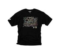One Industries Metropolis Man Short Sleeve T-shirt Noir L Homme Black