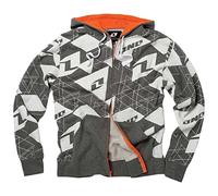 One Industries Scheme Full Zip Sweatshirt Gris L Homme