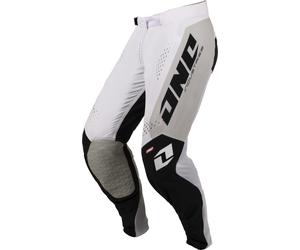 One Industries X-197 White Out Pantalons de motocross, Taille 28