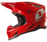 One Industries X-297 Focus Casque de motocross, Rouge, Taille S (55/56)