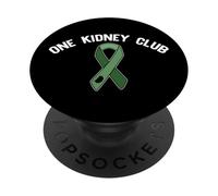 One Kidney Club Ask ME Comment Rejoindre Le Meme DONNEUR D'ORGANES PopSockets PopGrip Adhésif