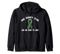 One Kidney Club Ask ME Comment Rejoindre Le Meme DONNEUR D'ORGANES Sweat à Capuche