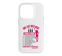 One Last Wild Night Condamned to Marriage Bride Coque pour iPhone 14 Pro