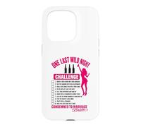 One Last Wild Night Condamned to Marriage Bride Coque pour iPhone 15 Pro