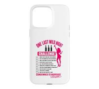 One Last Wild Night Condamned to Marriage Bride Coque pour iPhone 15 Pro Max