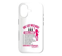 One Last Wild Night Condamned to Marriage Bride Coque pour iPhone 17
