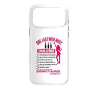 One Last Wild Night Condamned to Marriage Bride Coque pour iPhone 17 Pro Max