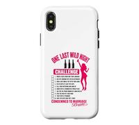 One Last Wild Night Condamned to Marriage Bride Coque pour iPhone X/XS