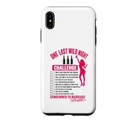One Last Wild Night Condamned to Marriage Bride Coque pour iPhone XS Max