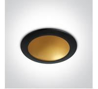 One Light Nata spot encastré 1x16 W noir-laiton 10116FD/B/BS