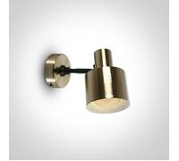 One Light Serena K applique murale 1x10 W laiton 60118/BBS