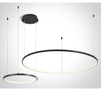 One Light Verdun 2 plafonnier 1x65 W noir 63150A/B/W