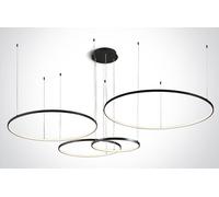 One Light Verdun 4 lampe suspendue 1x100 W noir 63150C/B/W