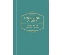 One Line a Day: A Five Year Memory Book by Chronicle Books [Blank book] NEUF