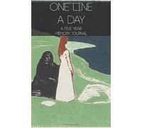 One Line A Day: A Five Year Memory Journal: Edvard Munch - Two Women on the Shore