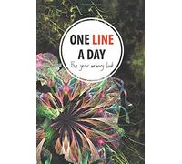One Line A Day: Abstract Design Art, A Five Year Memoir, 6"X9" Dated And Lined Diary (Memoir Notebook)