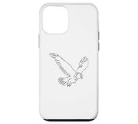 One Line Art Aigle dessiné avec Une Ligne Coque pour iPhone 12 Mini