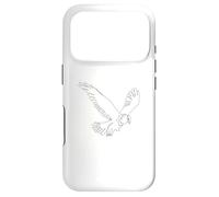 One Line Art Aigle dessiné avec Une Ligne Coque pour iPhone 17 Pro