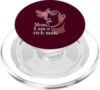 One Line Art Femme - Mom I Am A Rich Man Féminisme PopSockets PopGrip pour MagSafe