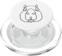 One Line Capybara PopSockets PopGrip pour MagSafe