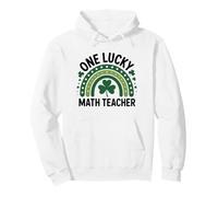 One Lucky Math Teacher Funny St Patrick Day for Teacher Sweat à Capuche
