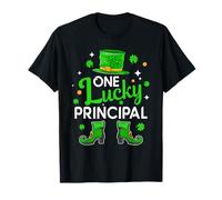 One Lucky Principal St. Patrick's Day Leprechaun Principal T-Shirt
